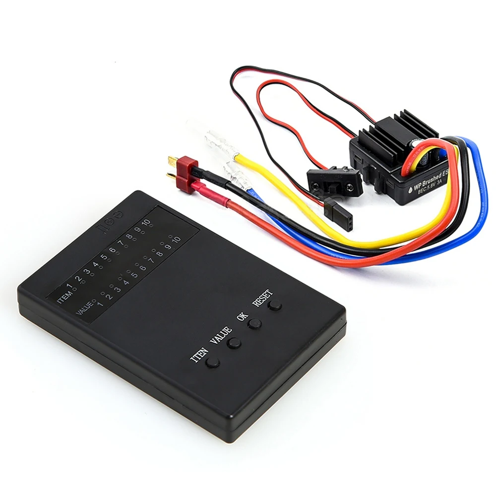 

Surpass Hobby Rocket LED ESC Programing Card ESC Programme for 1/10 1/8 RC Car TS160 V2 25/35/45/60A/80A/120A/150A Motor Servo