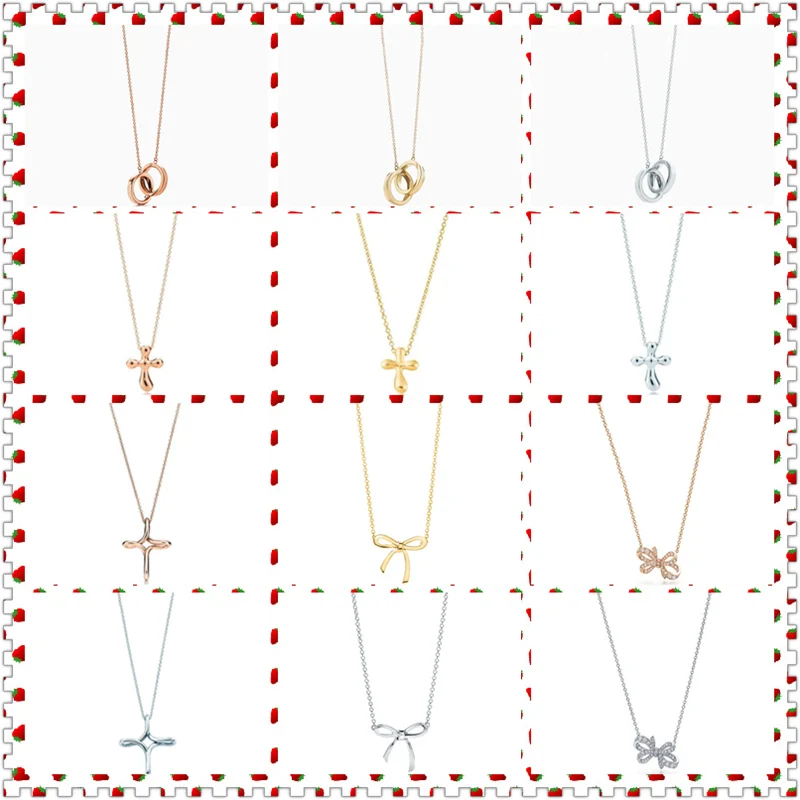 Ожерелье женское из серебра 100% пробы с бантом | Украшения и аксессуары