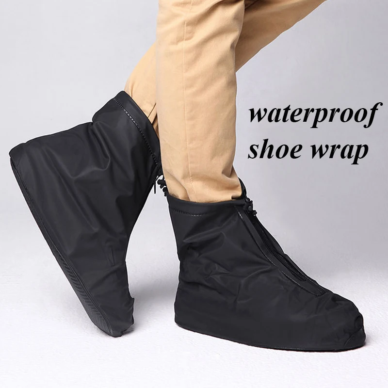 

Waterproof Shoe Cover Reusable Plastic Unisex Comfortable Shoes Protectors Raining Boots For Indoor Outdoor Rainy Days
