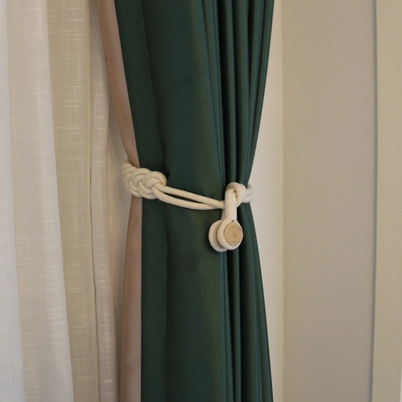 1 шт. магнитные занавески ручные тканые хлопковые аксессуары для комнаты