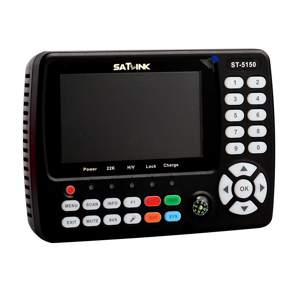 Satlink ST-5150 DVB-S2 DVB-T/T2 DVB-C Combo Better Satlink 6980 Digital Satellite Meter Finder h.265 satlink ws-6933 kpt-716ts images - 6