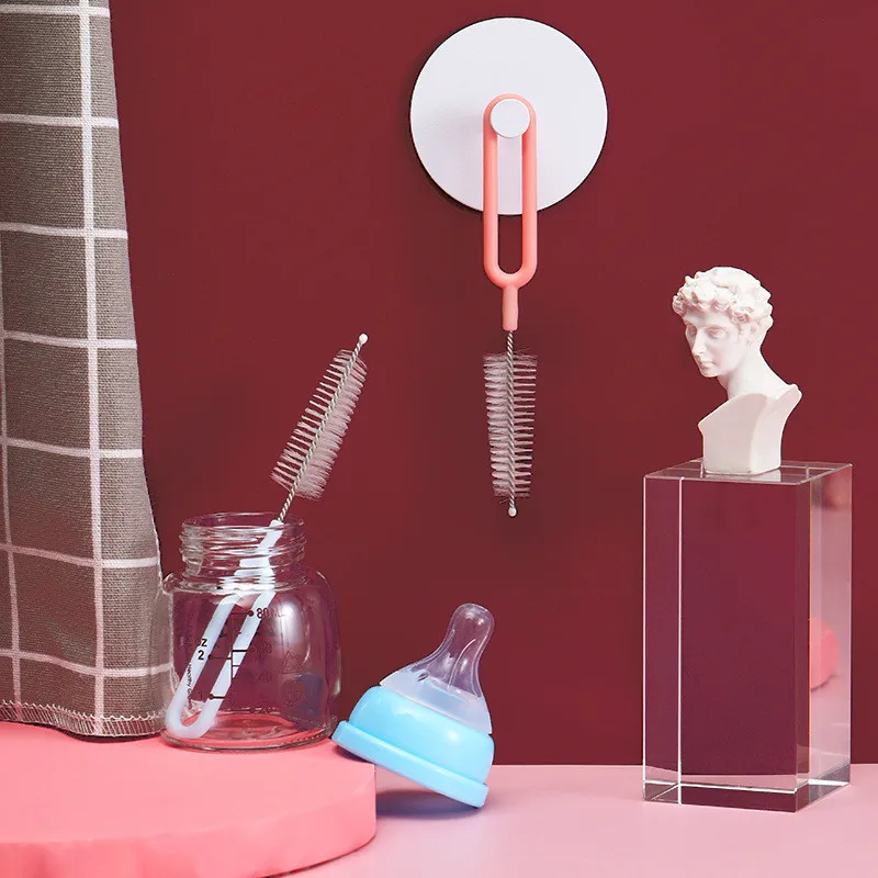 JO LIFE мини- щетка для бутылочек кормления молока соломинка мытья спиральная