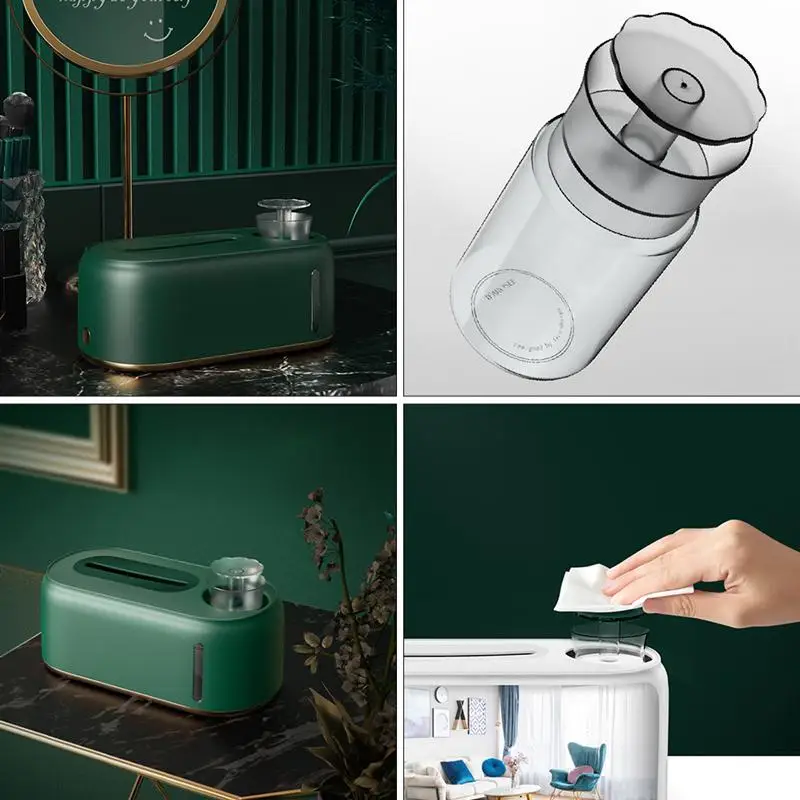 1 шт. многофункциональная коробка для салфеток держатель практичный (темно