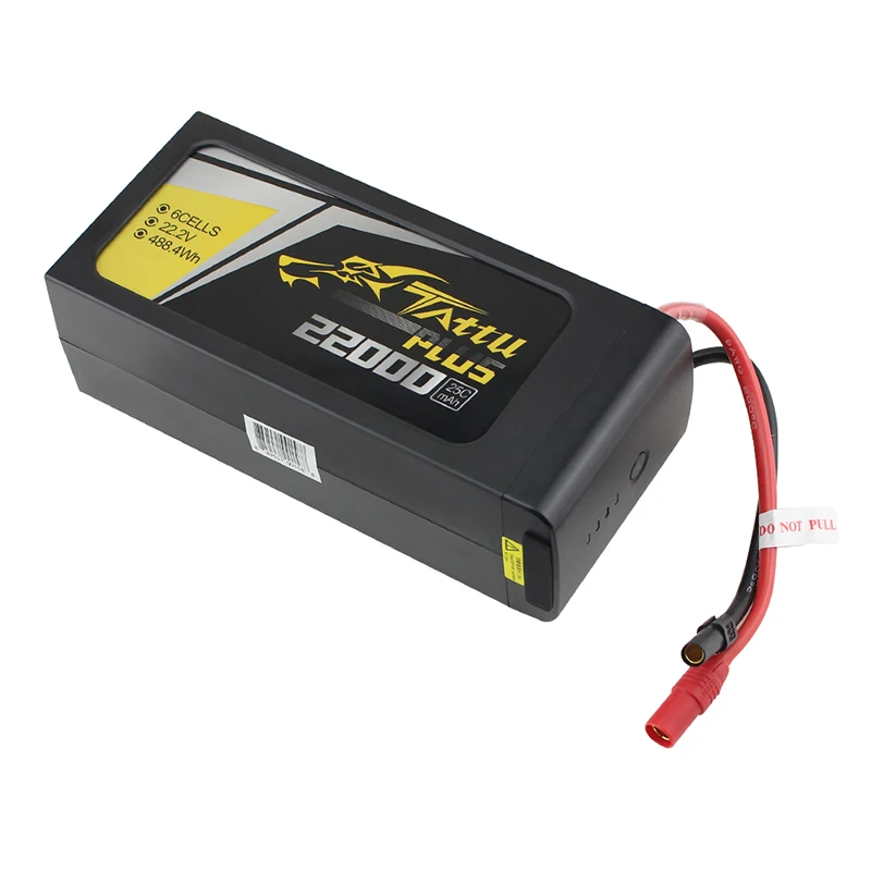 Умный аккумулятор TATTU PLUS 22000 мАч 25C 22 2 в 6S1P FPV Lipo с разъемом AS150 для