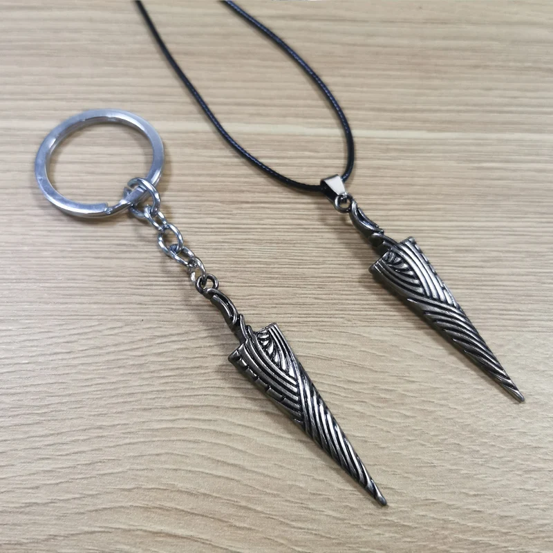

Hollow Knight Metal Keychain Role-playing Pendant Around The Game Fashion Car Key Chain Small Gift