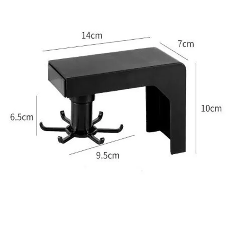 Кухонный крючок держатель для кухонной утвари стеллаж хранения вращающийся на 360