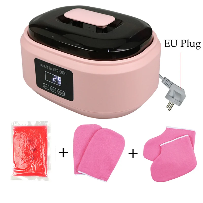 Paraffin Wax Heater Wtih Hand Wax Beans Set Large Space With LCD Display Home DIY  Therapy Bath Professional Salon Body Spa