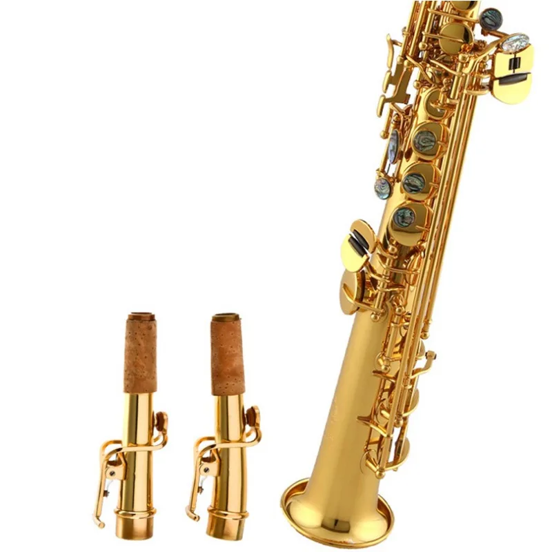 LAIIMAN прямая трубка сопрано Sax B плоские 475 латунные Музыкальные инструменты