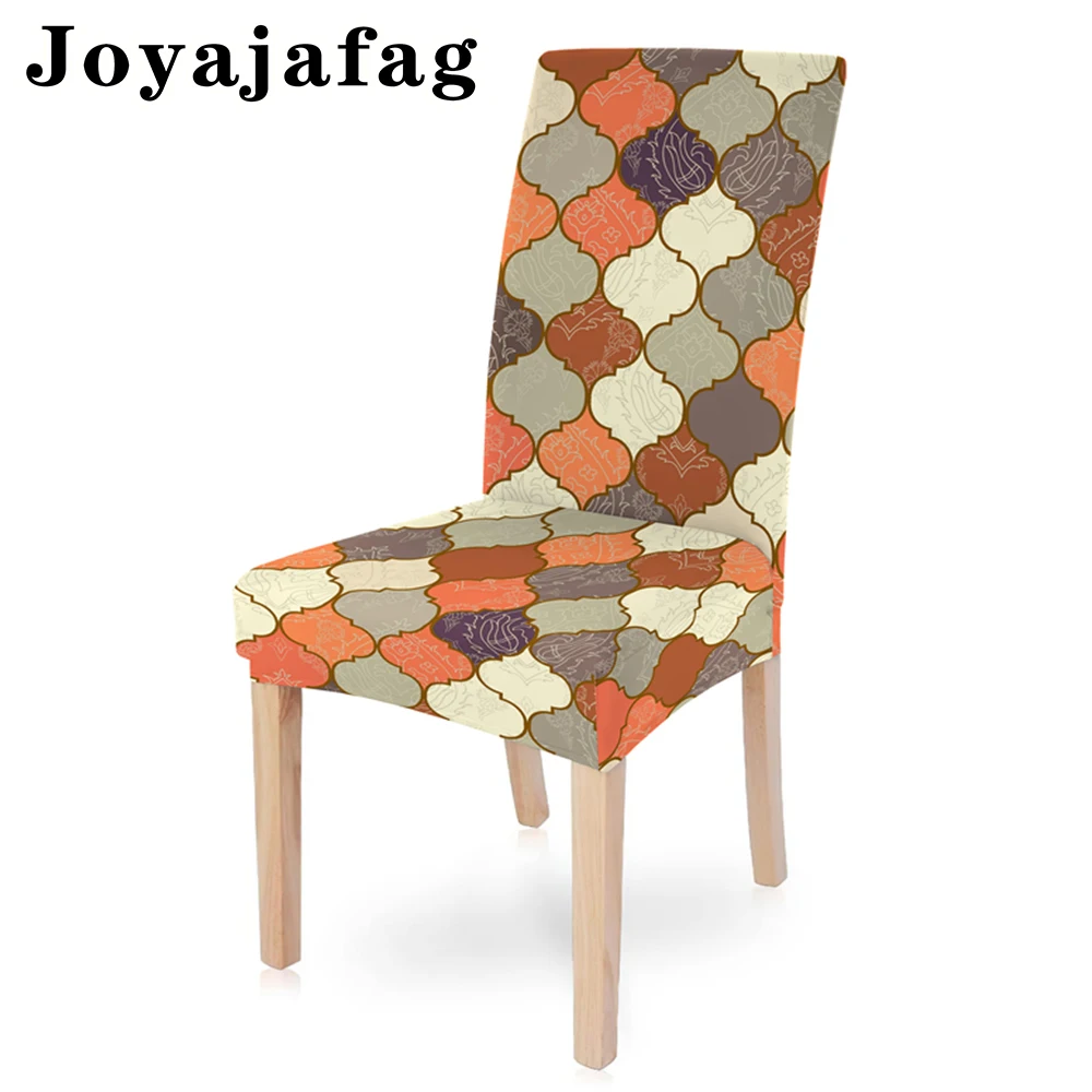 

Elastic Polyester Spandex Chair Covers For Dining Room Wedding Banquet Hotel Kitchen Office Seat Cover