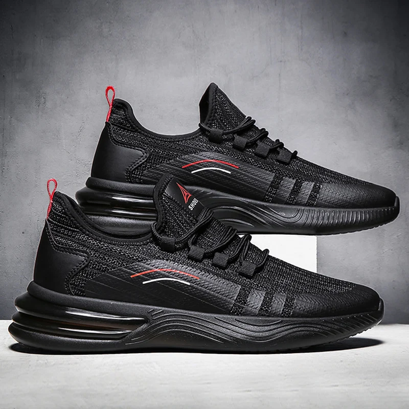 Кроссовки для бега мужские кожаные кроссовки дышащая Легкая сетчатая обувь дома