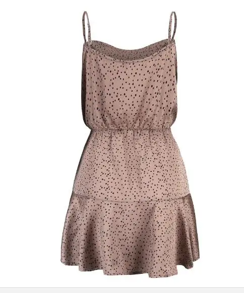 Женские летние платья 2021 пикантное платье женские мини-платья в горошек с