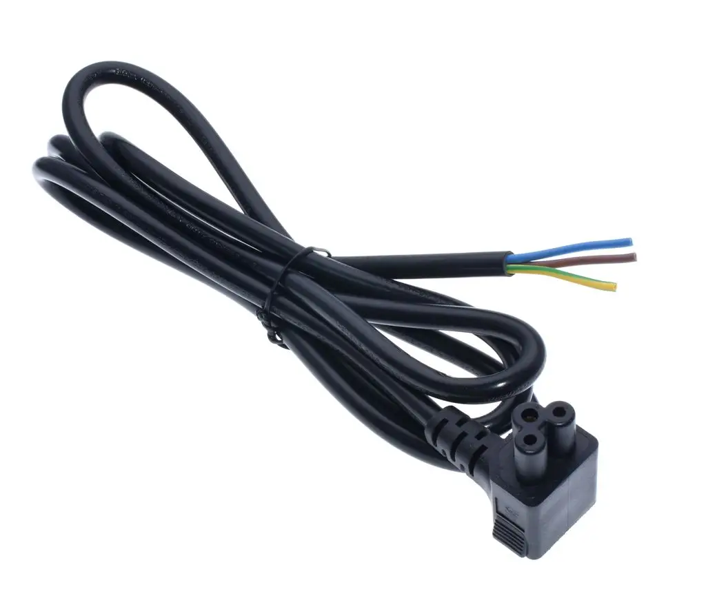 IEC 320 C5 Клевер лист правый угол шнур питания VDE кабель 1 5 м H05VV-F 3G 0 75 мм 250В 10A |
