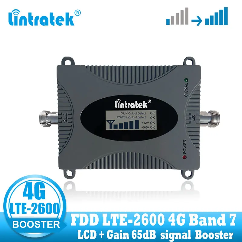 Lintratek 4g lte ретранслятор усилитель сигнала 2600 интернет LTE Усилитель сотового