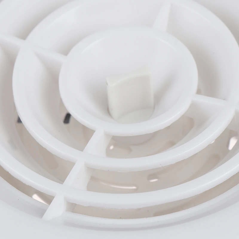 

Hot Sale 3~8 ''Adjustable Ventilation Grilles Grid Air Vent Round Louver Grille Cover