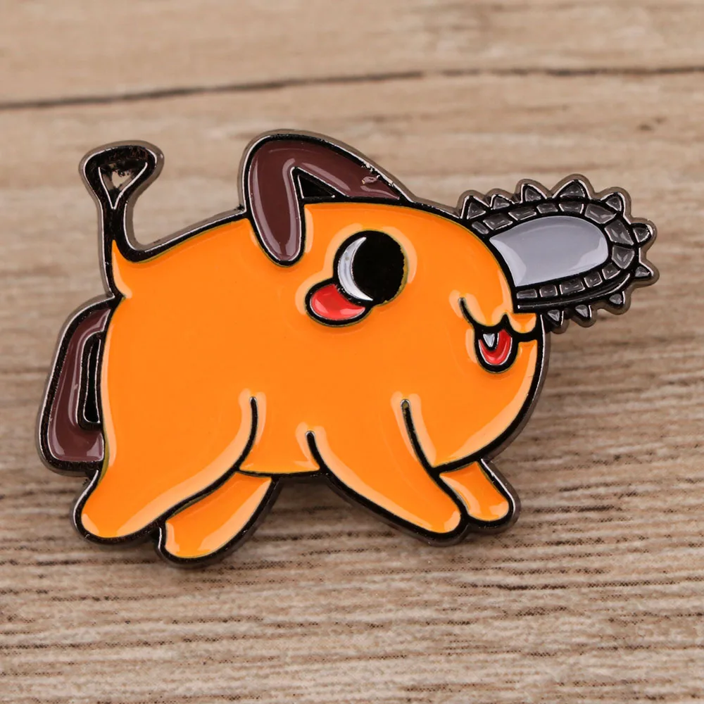 

BG1892 Chainsaw Man Cute Japanese Anime Badge Enamel Pin Brooches Backpack Clothes Lapel Pin Fun Badge Jewelry New Year Gifts