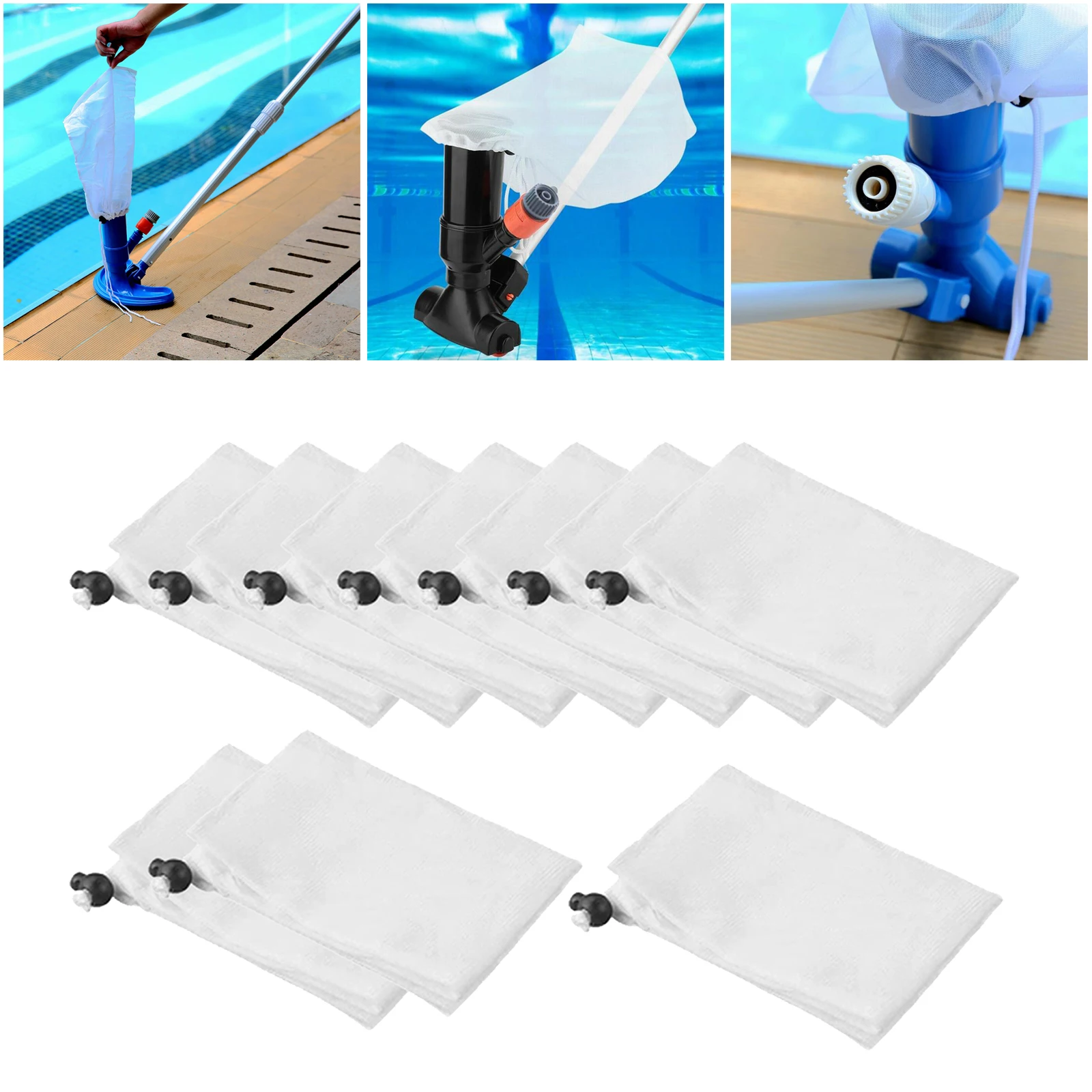 

Fine Mesh Bag for Pool Leaf Leaf Eater Leaf Gulper Leaf Bagger Leaf Master