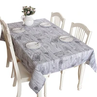 rural wood strips table cloth dinner rectangular grey antiderapant tablecloth home kitchen tischdecke decor desk table covers
