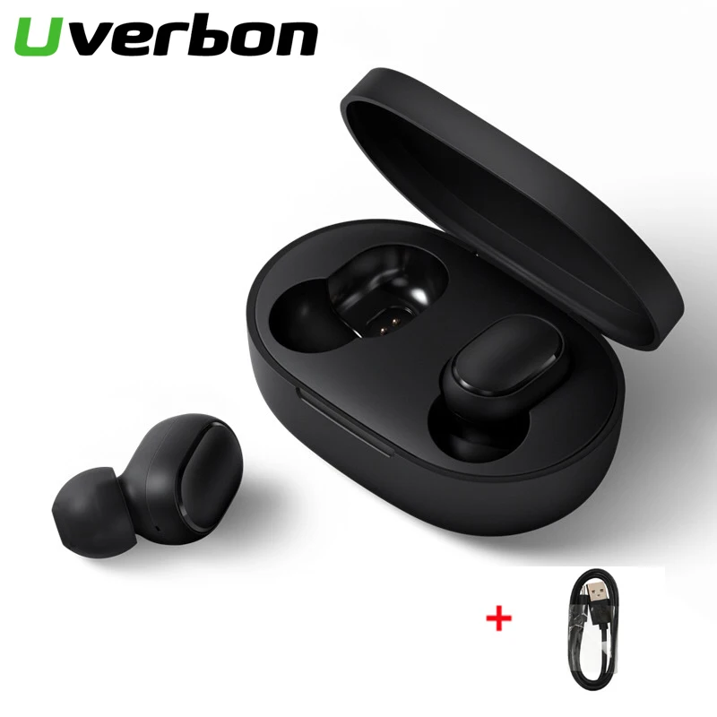 A6S беспроводные наушники TWS Bluetooth 5,0 гарнитуры для Redmi Airdots наушники с шумоподавлением микрофон для iPhone huawei samsung