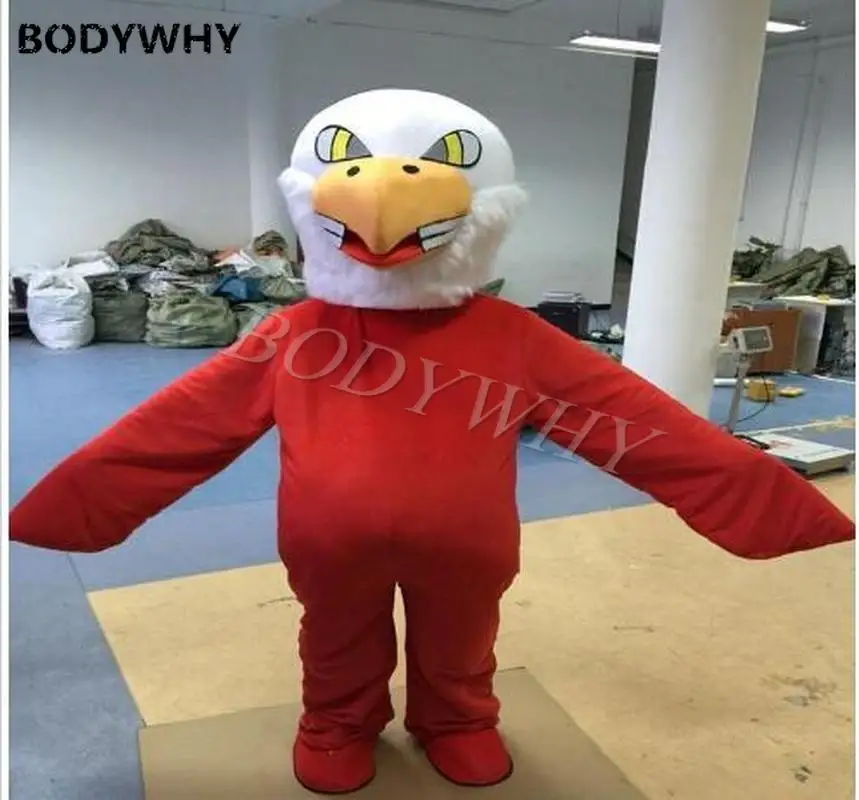 

New Adult Size Deluxe Bird Eagle Mascot Costume Christmas Fancy Dress Halloween Birthday Party Outdoor Outfit