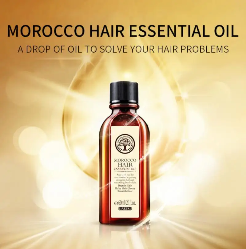 

Moroccan Prevent Hair Loss Product Hair Growth Essential Oil Easy To Carry Hair Care Nursing 60ml Both Male And Female Can Use