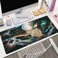 Kawaii Genshin Impact Large Gaming Mouse Pad Gamer Computer Rubber Anime Cute Mouse Pad Cartoon Keyboard Game Laptop Desk Mat