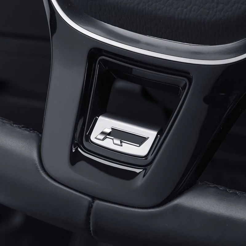 Автомобильная отделка рулевого колеса эмблема R Line наклейка для VW Golf 7 5 MK7 Arteon Jetta