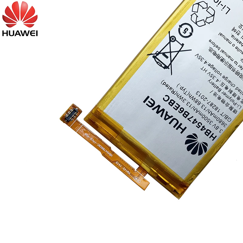 

Hua Wei Original Replacement Phone Battery HB4547B6EBC For Huawei Honor 6 Plus PE-TL20 PE-TL10 PE-CL00 PE-UL00 3500mAh
