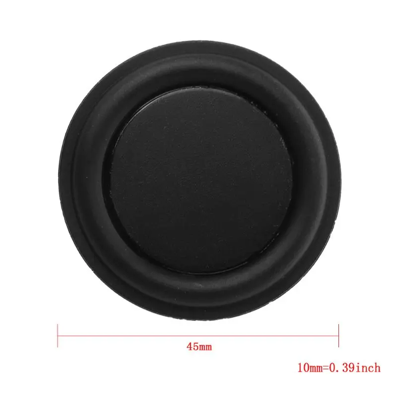 45 мм пассивный радиатор сабвуфер динамик вибрационная мембрана басы резиновые