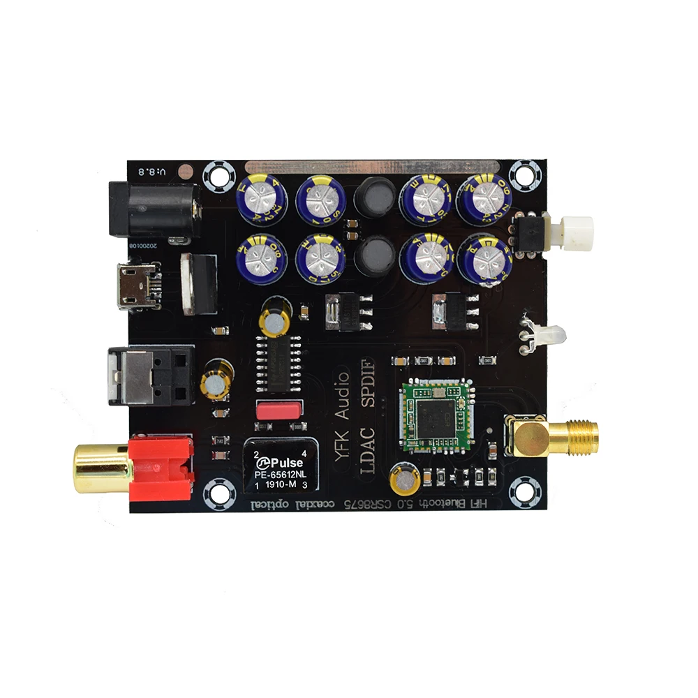 Lusya Csr8675 Bluetooth 5 0 беспроводные приемники APTX HD LDAC Цифровой оптический коаксиальный