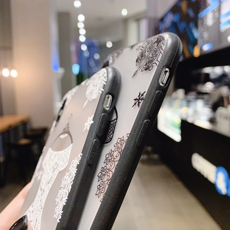 Свадебное платье кружевной Цветочный узор мягкий силиконовый чехол для Samsung Galaxy