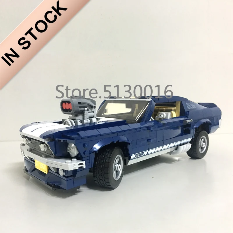 21047 Создатель Camper автомобиля T1 техника Forded Mustanged строительные блоки Aston 21001 21002 21003 21045 21046 21047 10569 - Цвет: 21047