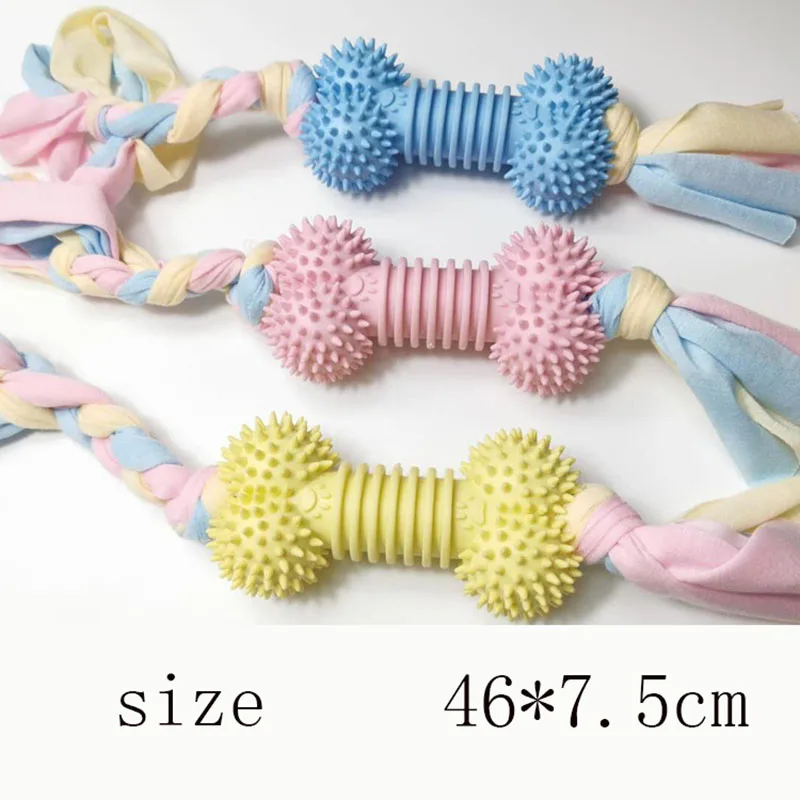 

Pet Dog Toy Molar Rod Cleaning Tooth Piercing Cloth Strip Small and Medium-sized Dog Toy Ball Bite-resistant Pet Dog Supplies