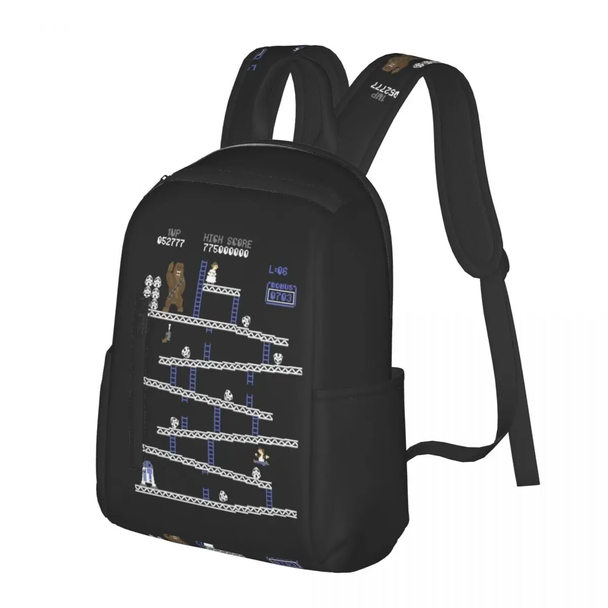 

Vintage Game 80s Backpack Team Retro Game Backpacks High quality Bag Schoolbag for Man Woman