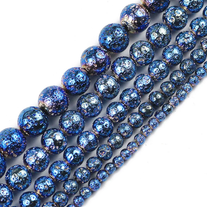 Натуральные разноцветные бриллиантовые круглые бусины с отверстиями аксессуары