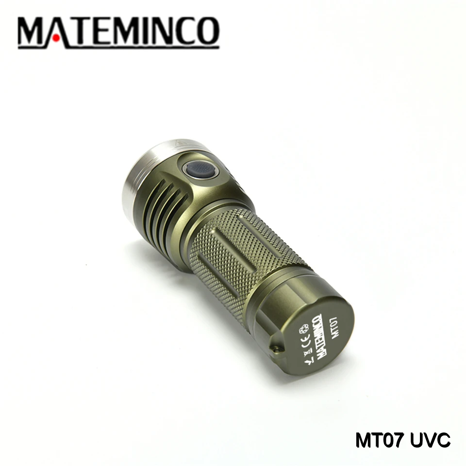 УФ-стерилизатор Mateminco MT07 UVC 26650 нм со светодиодный подсветильник кой и USB-зарядкой |