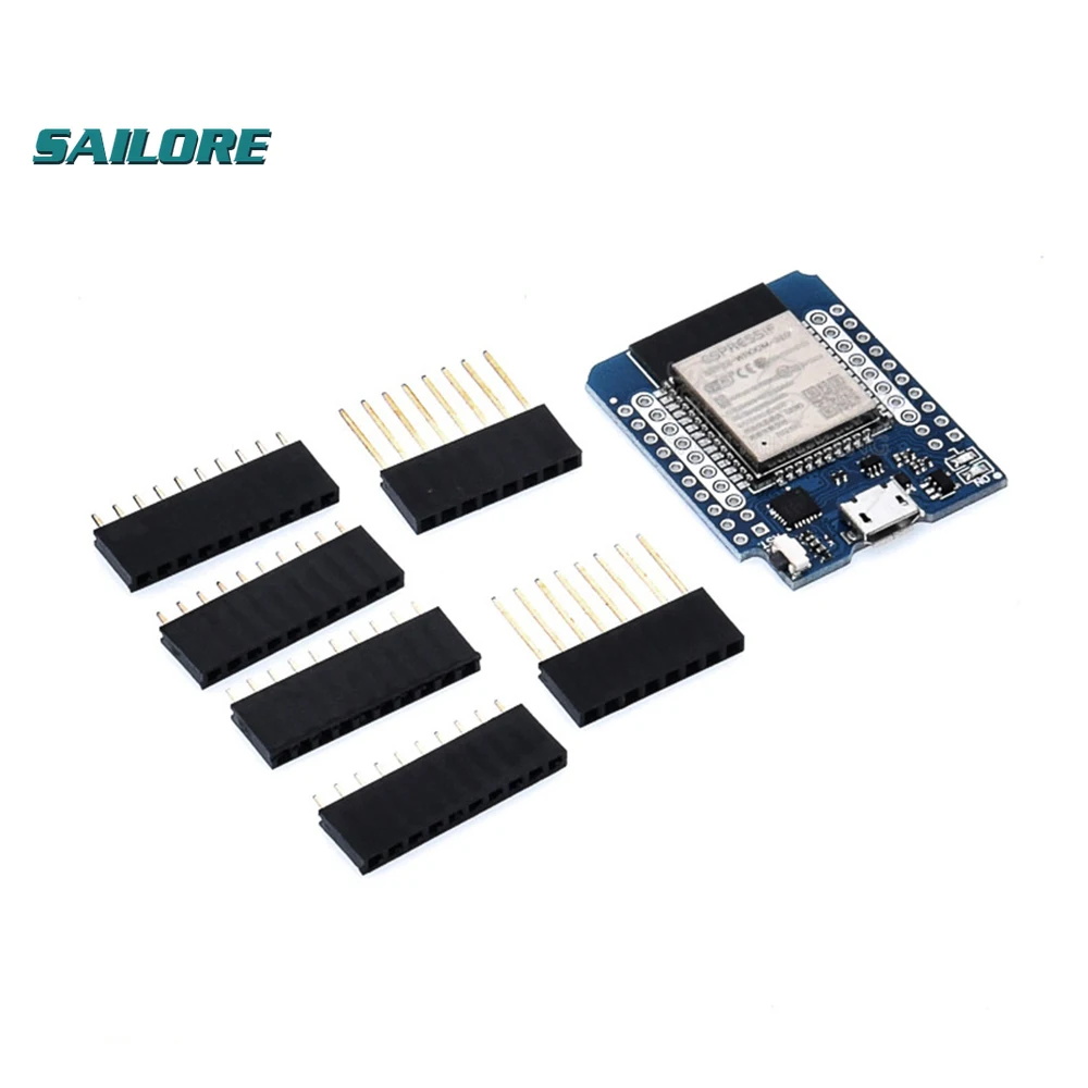 

5 шт./лот LIVE D1 mini ESP32 ESP-32 WiFi + Bluetooth Интернет вещей, макетная плата на основе ESP8266, полностью функциональная