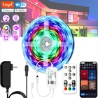 Светодиодная лента WS2811 RGBIC с поддержкой Wi-Fi, 12 В постоянного тока