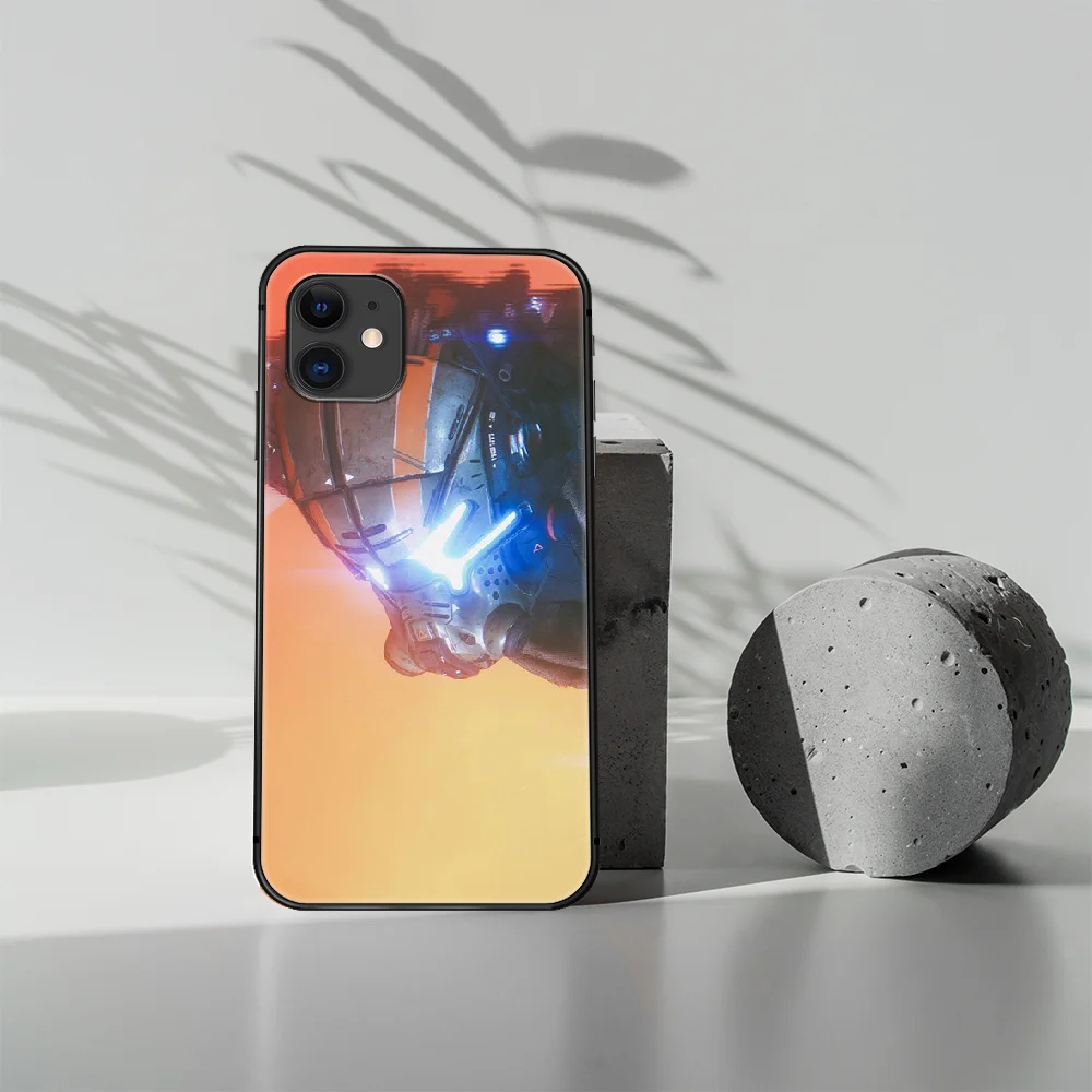 

Titanfall 2 game Phone Case Cover Hull For iphone 5 5s se 2020 6 6s 7 8 12 mini plus X XS XR 11 PRO MAX black Hoesjes Painting