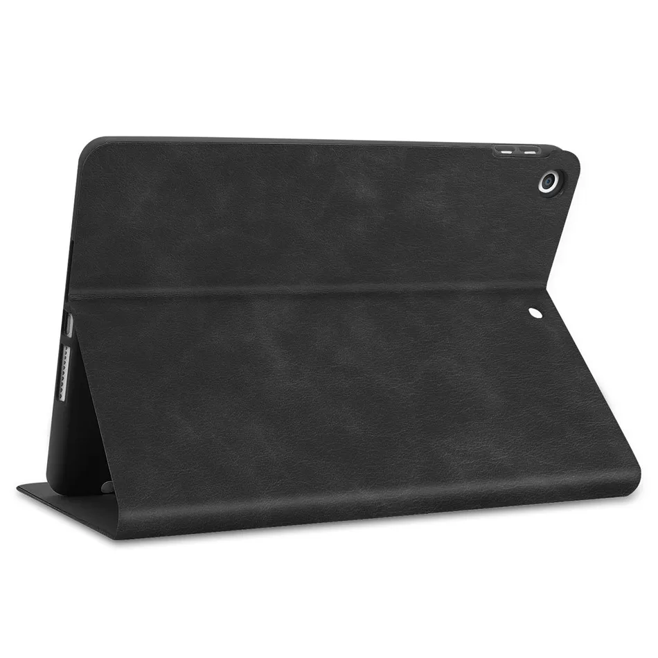 Для iPad 10,2 чехол A2198 A2200 A2232 с карандашом Держатель подставка воловья кожа чехол для iPad 10,2 ''7th чехол Авто Режим сна/пробуждения