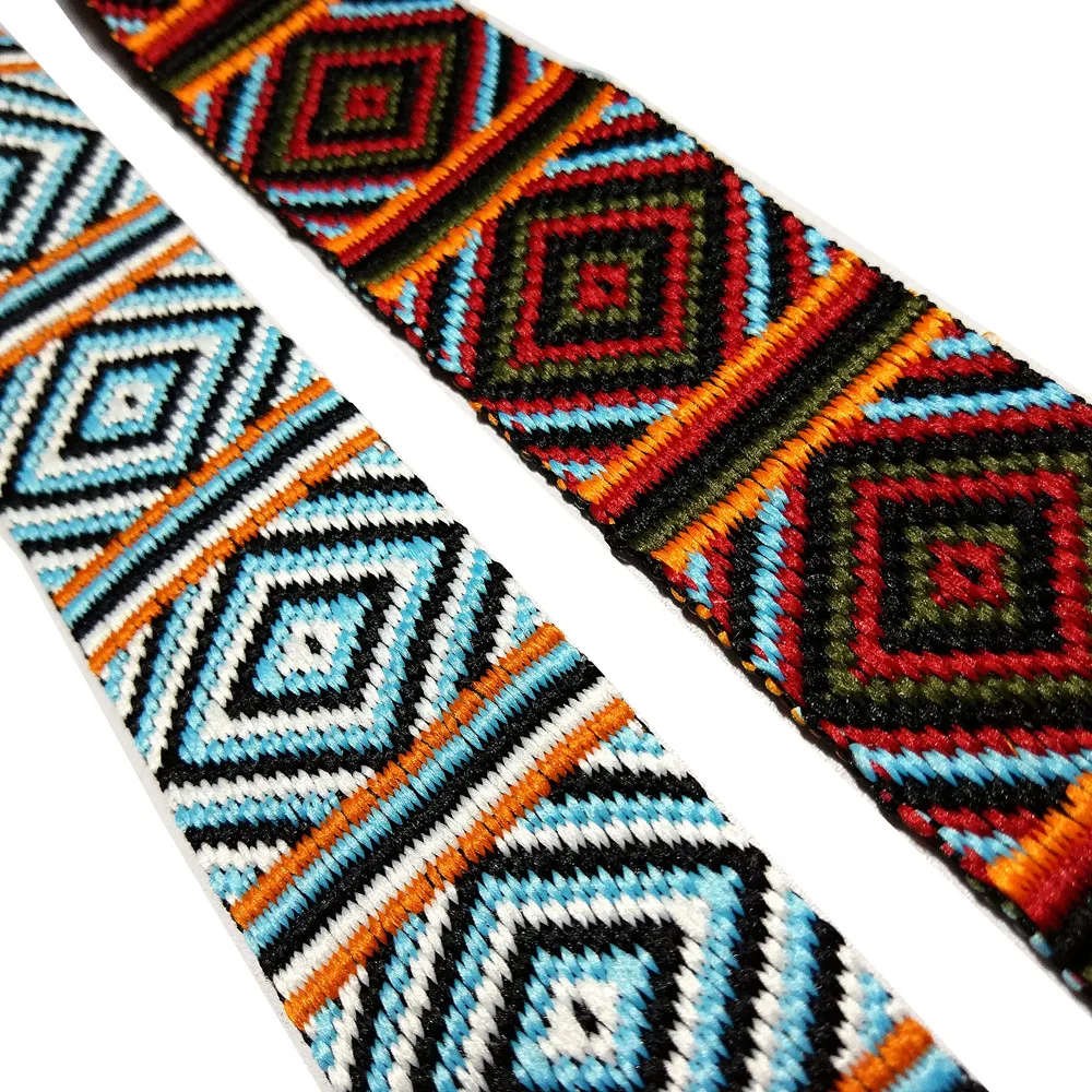 Лента из полиэстера с вышивкой шириной 4 см толстая швейная лента для одежды