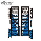 Наклейка Cycleacc на велосипед, наклейка на переднюю вилку горного велосипеда, наклейка на велосипед ROCKSHOX, защитная наклейка сделай сам, цветная пленка для велосипеда, аксессуары