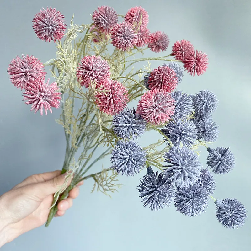 

15 Pcs/lot Wholesale Berry Ball Fruit plastic Artificial Flowers Wedding Decoration Vase Decor plantas artificiales