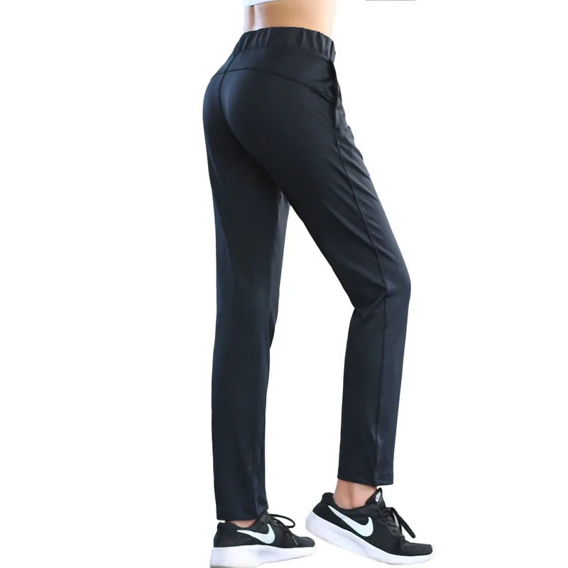 PS свободные штаны для бега эластичные талии гимнастические спортивные брюки