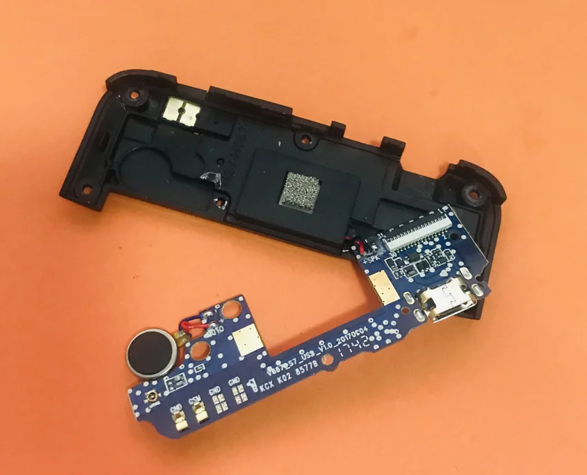 Б/у оригинальная зарядная плата с USB-разъемом + Громкий динамик для Homtom S7 MTK6737 Quad Core