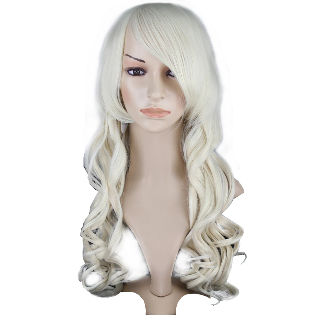 

Женский длинный кудрявый костюм Honey And Clover, термостойкий костюм в Стиле Лолита