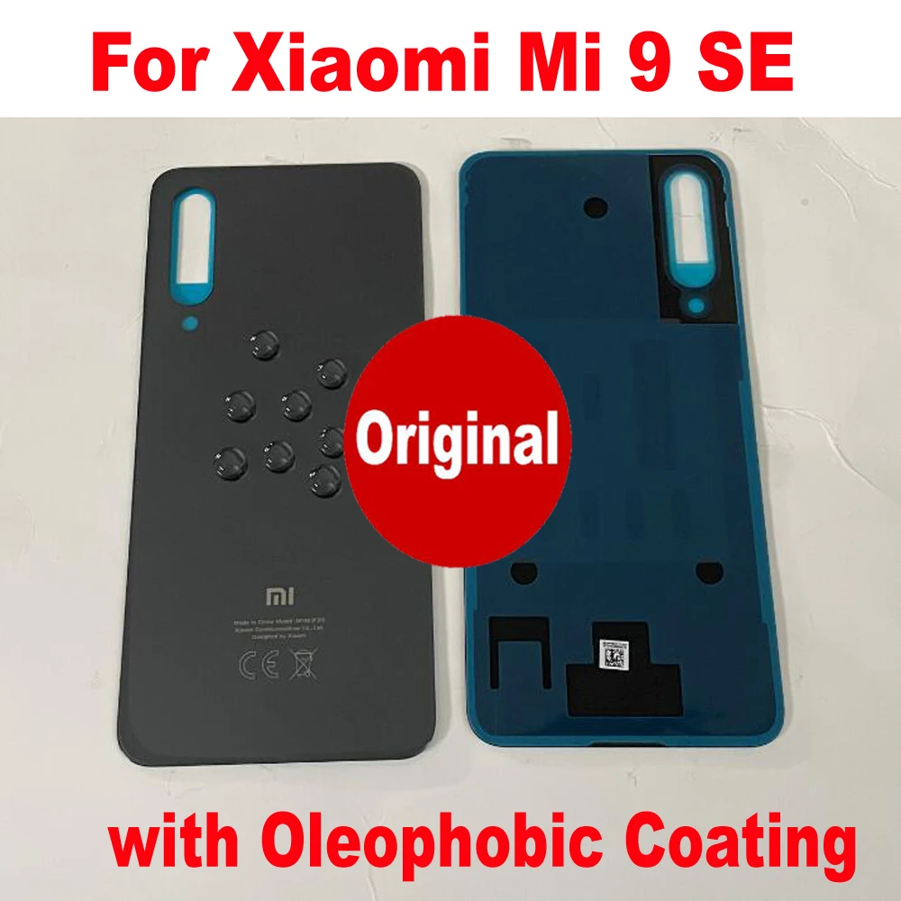 100% оригинальная стеклянная крышка задняя панель корпус задний для Xiaomi Mi9 SE Mi 9SE 9