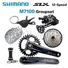 Переключатель передач SHIMANO SLX M7100, 1x12 Скоростей, 32T, 34T, 170, 175 мм, задний переключатель передач для горного велосипеда 12 S, 10-51T, m7100