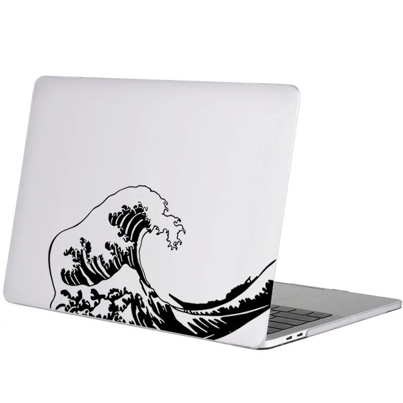 Наклейка для ноутбука Great Wave Tsunami Ukiyoe наклейка Macbook Pro Air Retina 11 13 15 дюймов чехол HP Dell