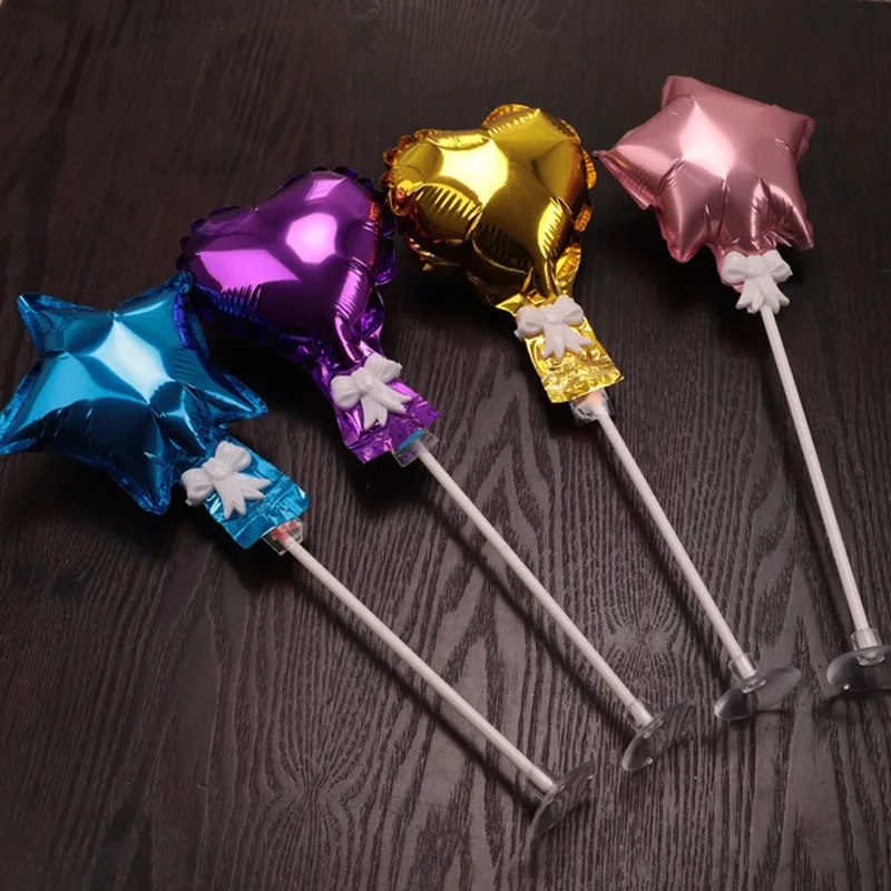 Автоматический буксирный стержень с белым бантом 10 шт. самовзрывающийся шаровой