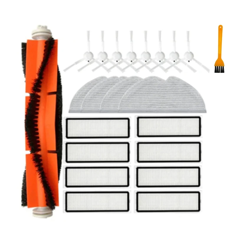 

Main Side Brush Mop Rag Hepa Filter For Xiaomi Dreame Bot D9 Pro/ D9 Mistral Pro Robot Vacuum Cleaner Spare Parts
